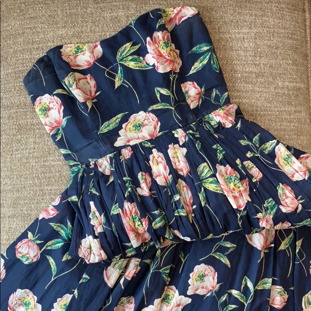 French Connection floor length dress